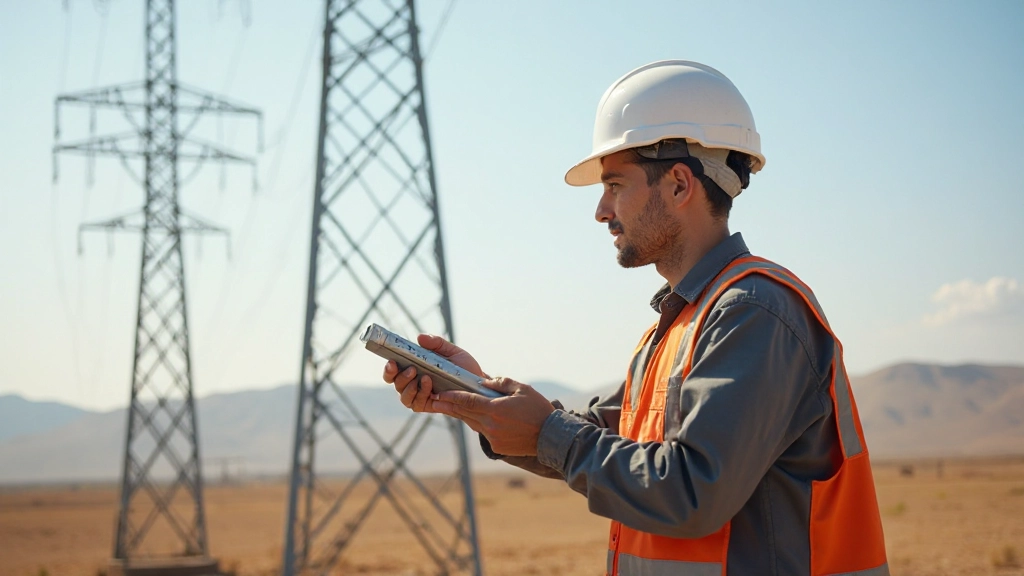 Линии электропередачи и трансформаторная станция